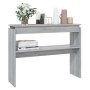 Mesa consola madera contrachapada gris Sonoma 102x30x80 cm en Mesas auxiliares | Comprar online en Foru.es
