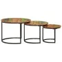 Stapeltische 3 Stück massives Recyclingholz von vidaXL, Couchtisch - Ref: Foro24-353902, Preis: 99,00 €, Rabatt: %