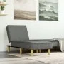 Sofá diván de tela gris oscuro de vidaXL, Divanes - Ref: Foro24-352832, Precio: 146,11 €, Descuento: %