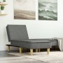 Sofá diván de tela gris oscuro de vidaXL, Divanes - Ref: Foro24-352832, Precio: 149,54 €, Descuento: %