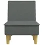 Sofá diván de tela gris oscuro de vidaXL, Divanes - Ref: Foro24-352832, Precio: 146,11 €, Descuento: %