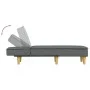 Sofá diván de tela gris oscuro de vidaXL, Divanes - Ref: Foro24-352832, Precio: 146,11 €, Descuento: %