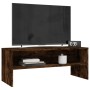 Mueble de TV madera contrachapada roble ahumado 100x40x40 cm en Muebles TV | Comprar online en Foru.es