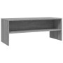 Mueble de TV madera contrachapada gris Sonoma 100x40x40 cm en Muebles TV | Comprar online en Foru.es