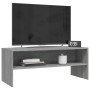 Mueble de TV madera contrachapada gris Sonoma 100x40x40 cm en Muebles TV | Comprar online en Foru.es
