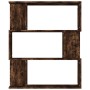 Estantería/Biombo madera aglomerada roble ahumado 80x24x96 cm en Librerías y estanterías | Comprar online en Foru.es