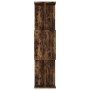 Estantería/Biombo madera aglomerada roble ahumado 80x24x96 cm en Librerías y estanterías | Comprar online en Foru.es