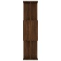 Estantería/Biombo madera contrachapada marrón roble 80x24x96 cm en Librerías y estanterías | Comprar online en Foru.es