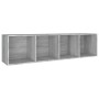 Estantería/mueble de TV contrachapada gris Sonoma 36x30x143 cm en Librerías y estanterías | Comprar online en Foru.es