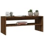 Mesa de centro madera contrachapada roble marrón 100x40x40 cm en Mesas de centro | Comprar online en Foru.es