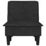 Sofá diván de terciopelo negro de vidaXL, Divanes - Ref: Foro24-352847, Precio: 137,87 €, Descuento: %