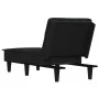 Sofá diván de terciopelo negro de vidaXL, Divanes - Ref: Foro24-352847, Precio: 155,12 €, Descuento: %