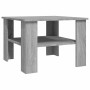 Mesa de centro de madera contrachapada gris Sonoma 60x60x42 cm en Mesas de centro | Comprar online en Foru.es