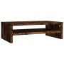 Soporte monitor madera contrachapada roble ahumado 42x24x13 cm en Muebles TV | Comprar online en Foru.es