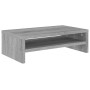 Soporte de monitor madera contrachapada gris Sonoma 42x24x13 cm en Muebles TV | Comprar online en Foru.es