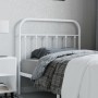 Cabecero de metal blanco 100 cm de vidaXL, Cabeceros y pies de cama - Ref: Foro24-352656, Precio: 31,10 €, Descuento: %