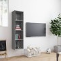 Estantería/mueble de TV madera gris Sonoma 143x30x36 cm en Estanterías | Comprar online en Foru.es
