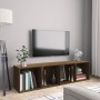 Estantería/mueble de TV madera roble marrón 143x30x36 cm en Estanterías | Comprar online en Foru.es