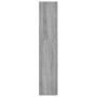 Mueble zapatero madera contrachapada gris Sonoma 80x35,5x180 cm en Zapateros y organizadores de calzado | Comprar online en Foru