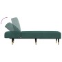 Sofá diván de terciopelo verde oscuro de vidaXL, Divanes - Ref: Foro24-352804, Precio: 168,20 €, Descuento: %