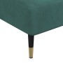 Sofá diván de terciopelo verde oscuro de vidaXL, Divanes - Ref: Foro24-352804, Precio: 168,20 €, Descuento: %
