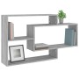 Estante de pared madera ingeniería gris Sonoma 104x20x58,5 cm en Estanterías | Comprar online en Foru.es