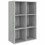 Estantería/Aparador madera contrachapada gris Sonoma 66x30x98cm en Librerías y estanterías | Comprar online en Foru.es