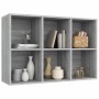 Estantería/Aparador madera contrachapada gris Sonoma 66x30x98cm en Librerías y estanterías | Comprar online en Foru.es