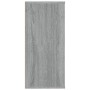 Estantería/Aparador madera contrachapada gris Sonoma 66x30x98cm en Librerías y estanterías | Comprar online en Foru.es