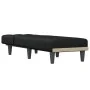 Sofá diván de tela negro de vidaXL, Divanes - Ref: Foro24-352858, Precio: 132,91 €, Descuento: %