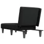 Sofá diván de tela negro de vidaXL, Divanes - Ref: Foro24-352858, Precio: 132,91 €, Descuento: %