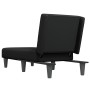 Sofá diván de tela negro de vidaXL, Divanes - Ref: Foro24-352858, Precio: 128,02 €, Descuento: %