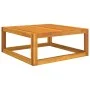 Solid acacia wood coffee table 68x68x29 cm by vidaXL, Modular outdoor sofas - Ref: Foro24-360024, Price: 80,69 €, Discount: %