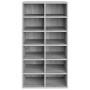 Mueble zapatero madera contrachapada gris Sonoma 54x34x100,5 cm en Zapateros y organizadores de calzado | Comprar online en Foru