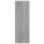 Mueble zapatero madera contrachapada gris Sonoma 54x34x100,5 cm en Zapateros y organizadores de calzado | Comprar online en Foru