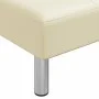 Diván de cuero sintético color crema de vidaXL, Divanes - Ref: Foro24-352850, Precio: 157,38 €, Descuento: %