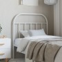 Cabecero de metal blanco 80 cm de vidaXL, Cabeceros y pies de cama - Ref: Foro24-353711, Precio: 25,20 €, Descuento: %