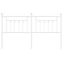 Cabecero de metal blanco 180 cm de vidaXL, Cabeceros y pies de cama - Ref: Foro24-353622, Precio: 54,38 €, Descuento: %