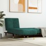 Sofá diván de terciopelo verde oscuro de vidaXL, Divanes - Ref: Foro24-352795, Precio: 162,64 €, Descuento: %
