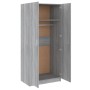Armario madera contrachapada gris Sonoma 80x52x180 cm en Armarios roperos | Comprar online en Foru.es