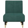 Sofá diván de terciopelo verde oscuro de vidaXL, Divanes - Ref: Foro24-352795, Precio: 162,64 €, Descuento: %