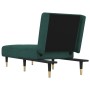 Sofá diván de terciopelo verde oscuro de vidaXL, Divanes - Ref: Foro24-352795, Precio: 162,64 €, Descuento: %