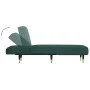Sofá diván de terciopelo verde oscuro de vidaXL, Divanes - Ref: Foro24-352795, Precio: 166,47 €, Descuento: %
