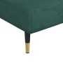 Sofá diván de terciopelo verde oscuro de vidaXL, Divanes - Ref: Foro24-352795, Precio: 162,64 €, Descuento: %