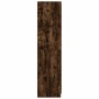 Armario madera contrachapada color roble ahumado 90x52x200 cm en Armarios roperos | Comprar online en Foru.es