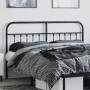 Cabecero de metal negro 160 cm de vidaXL, Cabeceros y pies de cama - Ref: Foro24-352613, Precio: 55,53 €, Descuento: %