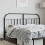 Cabecero de metal negro 160 cm de vidaXL, Cabeceros y pies de cama - Ref: Foro24-353670, Precio: 37,30 €, Descuento: %