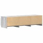 Mueble de TV madera contrachapada gris Sonoma 140x40x35,5 cm en Muebles TV | Comprar online en Foru.es