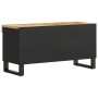 Mueble de TV madera maciza de mango 85x33x43,5 cm de vidaXL, Almacenamiento para CD y DVD - Ref: Foro24-352893, Precio: 99,29...