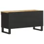 Mueble de TV madera maciza de mango 85x33x43,5 cm de vidaXL, Almacenamiento para CD y DVD - Ref: Foro24-352893, Precio: 97,33...